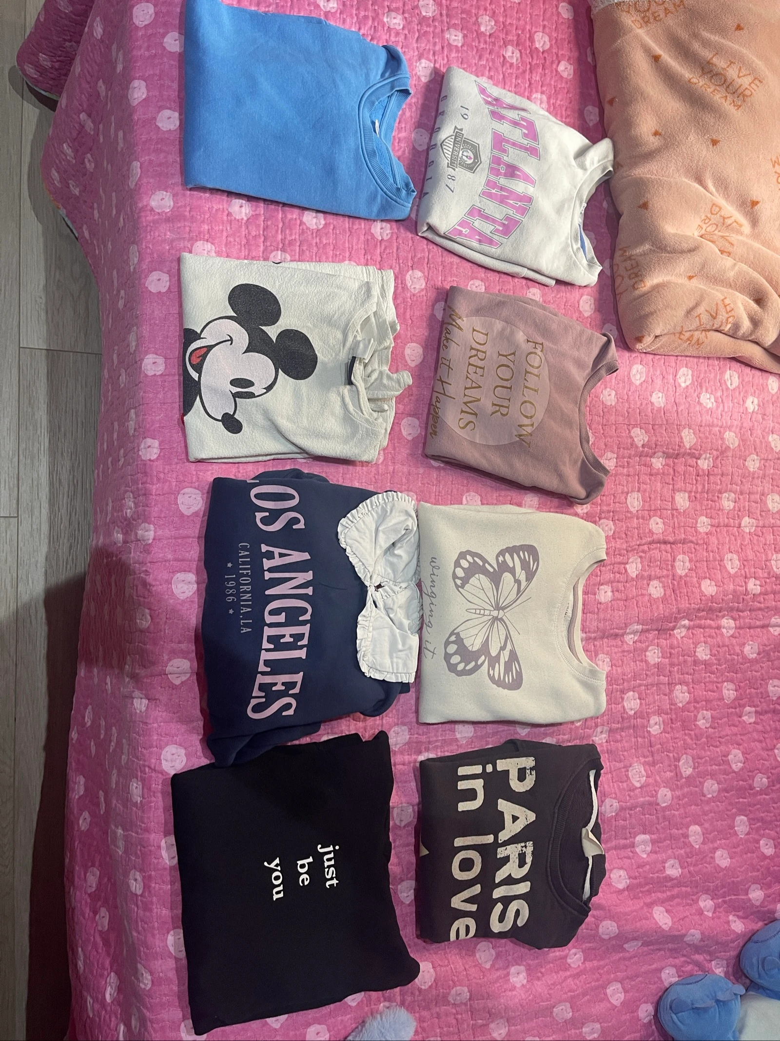 Lote de sudadera de niña